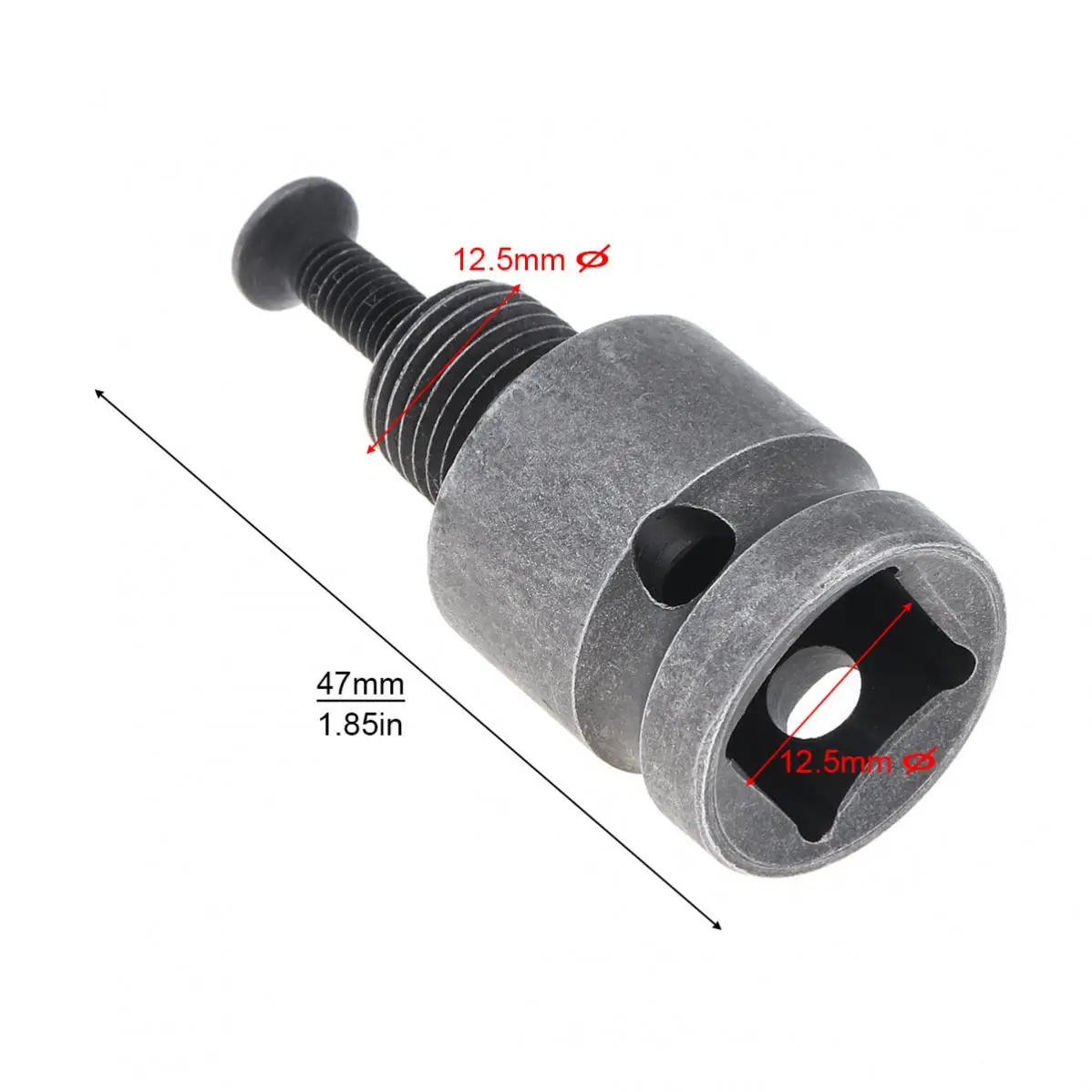 1/2 Inch Chuck Connect Adaptor Electric Hammer Convert Adapter Parts Hex Round Square Shank Rod Wrench Conversion Tools