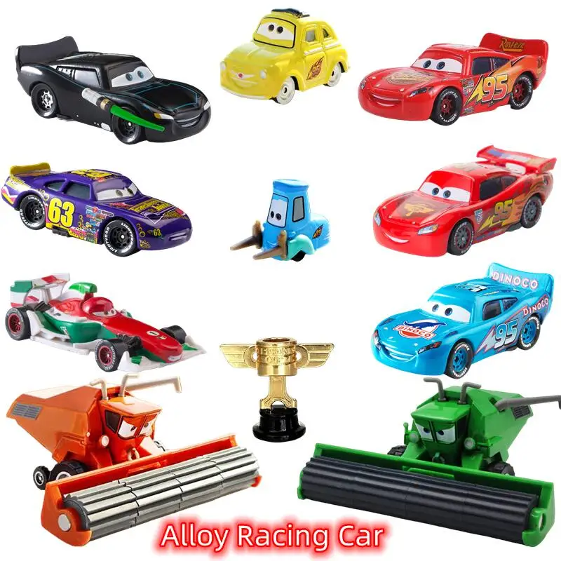 

In Stock Cars Movie Frank Harvester Alloy Diecast Car Model, 1:55 Scale Farm Tractor Toy Boys Collectible Vehicle Birthday Gift