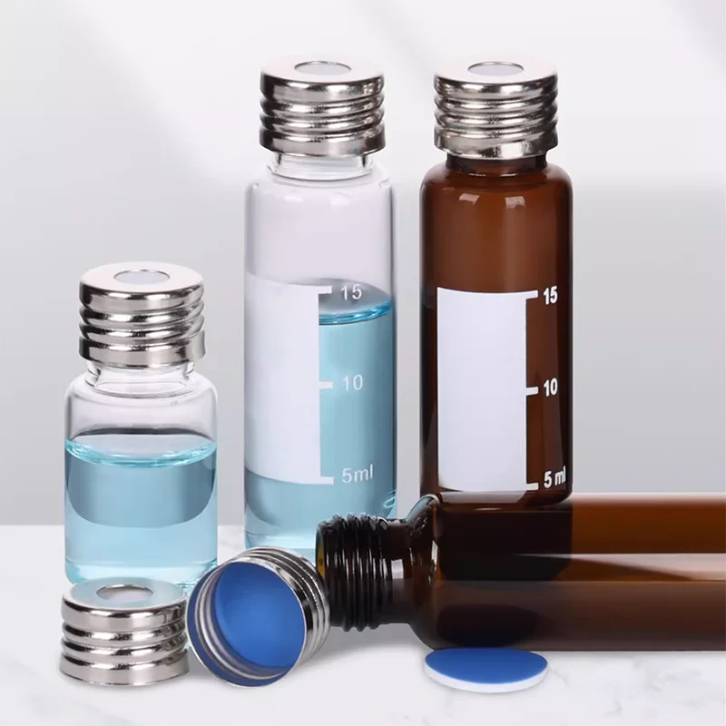 

100 pieces/pack 10ml 20ml chromatographic bottle headspace bottle sample bottle magnetic iron cap pad Brooke bottle cap