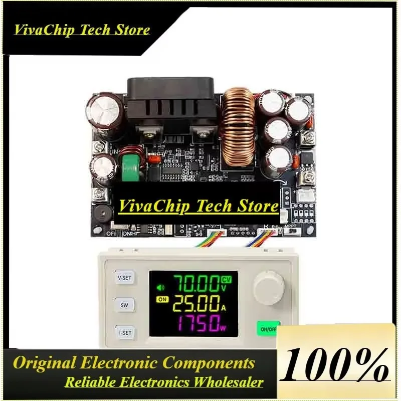 RoRuSXY7025 CNC adjustable step-down power DC12-85V supply CNC DC constant voltage constant current module 25A/1750W