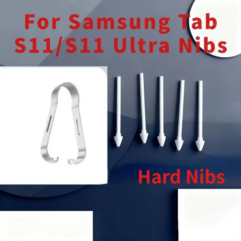 For Samsung Galaxy Tab S11 2025  SM-X736B SM-X730 / S11 Ultra SM-X930 X936B/N Touch Stylus S Pen Nib Tips Hard Nibs With Tool