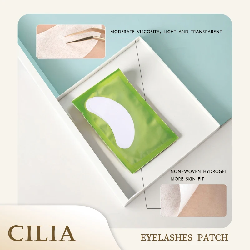 50 paia/pacco bende per gli occhi estensioni delle ciglia sotto le ciglia adesivi per occhi finti forniture per l'estensione delle ciglia per il trucco delle ciglia finte