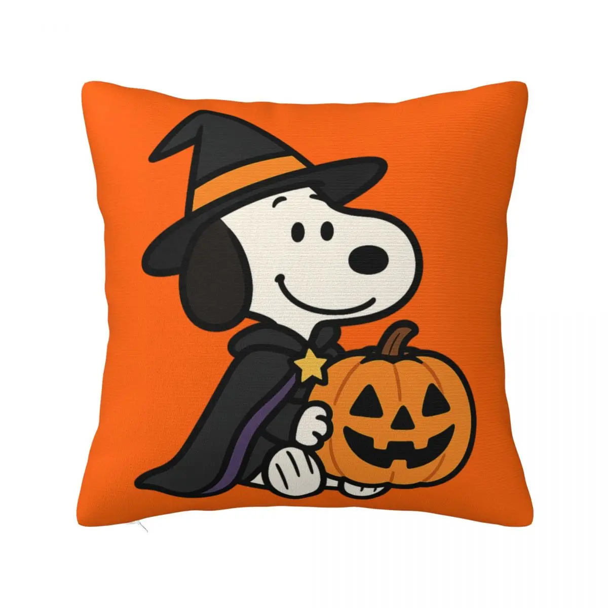 Cartoon Snoopy Halloween Pillowcase Soft Polyester Cushion Cover Decor Throw Pillow Case Cover Home Drop Shipping 40X40cm