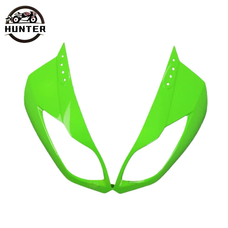 Motorcycle Front Upper Fairing Headlight Cowl Nose Panlel Cowl Fit For Kawasaki Ninja ZX636 ZX6R ZX-6R 2009 2010 2011 2012