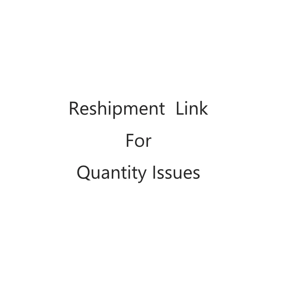 This link is for re-shipping due to color difference and quality issues