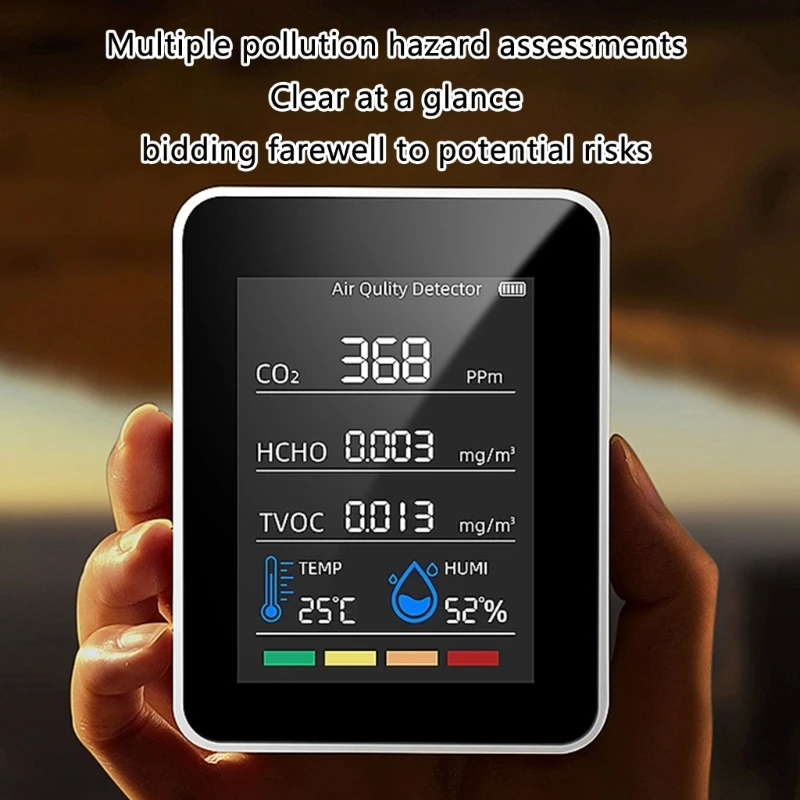 Pantalla humedad temperatura detección sensores del interior para monitorear M4YD
