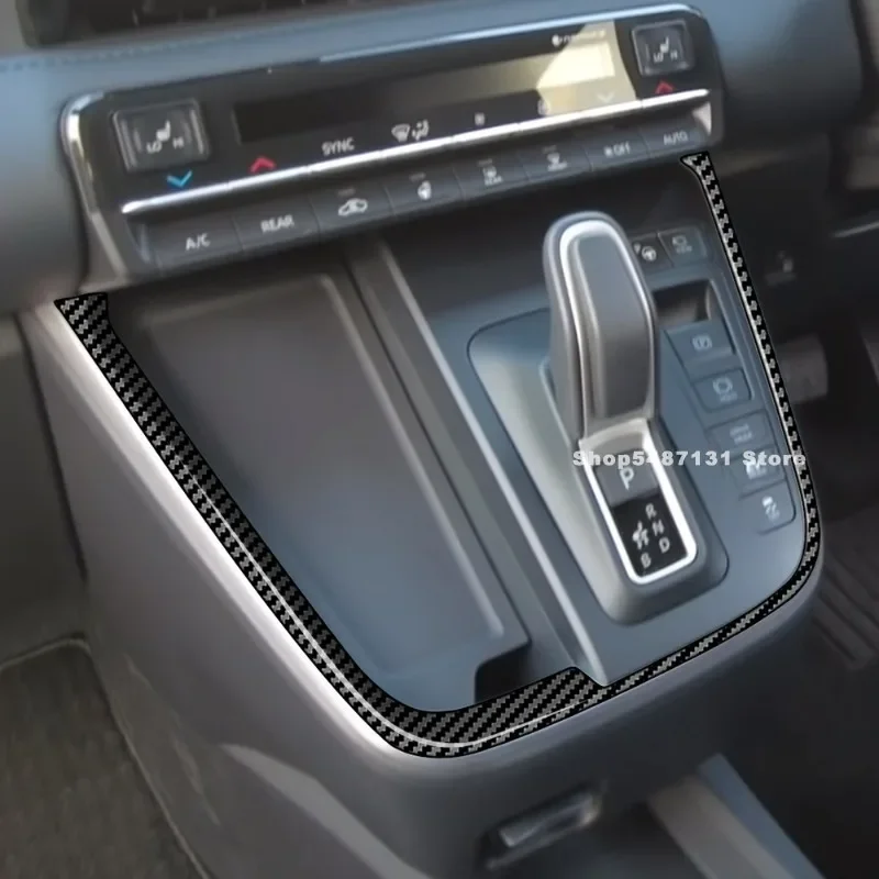 Center Console Gear Shift Panel Cover Trim Compatible for Toyota VOXY NOAH 90 Interior Accessories 2022 for Right Hand Drive