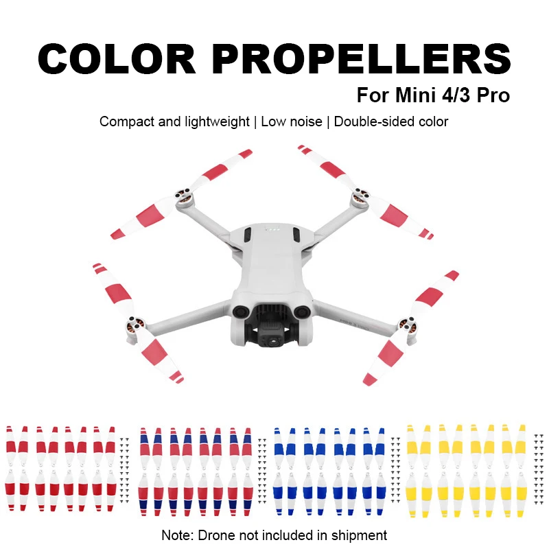 

8pcs 6030F Propellers for DJI Mini 4/3 Pro Mini Drone Replacement Propellers Foldable Quick Release Low Noise Blades Spare Parts