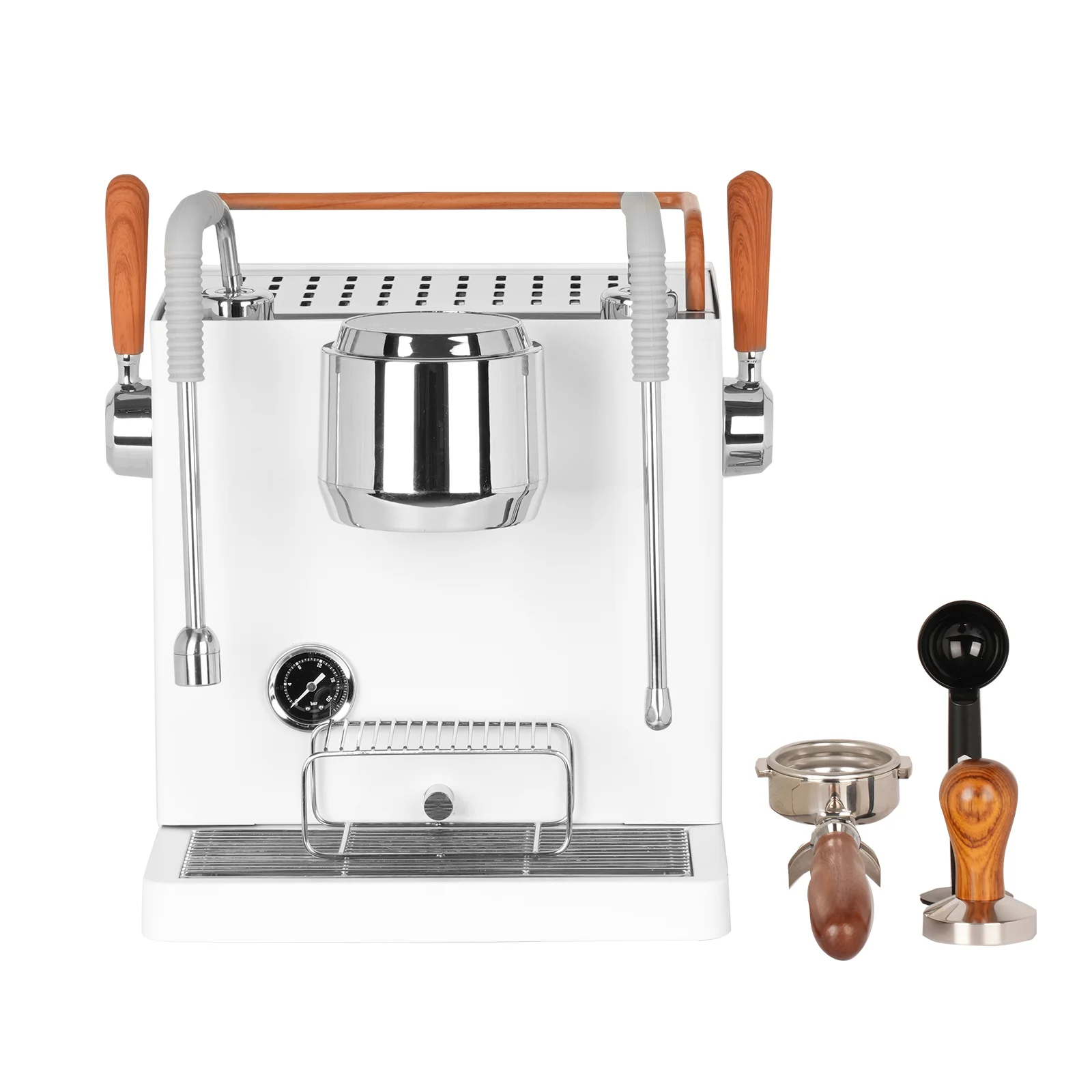 

WES-7107 Three Boiler Double Pump Professional Manual Commercial Semi-automatic Coffee Machine Coffee Machine