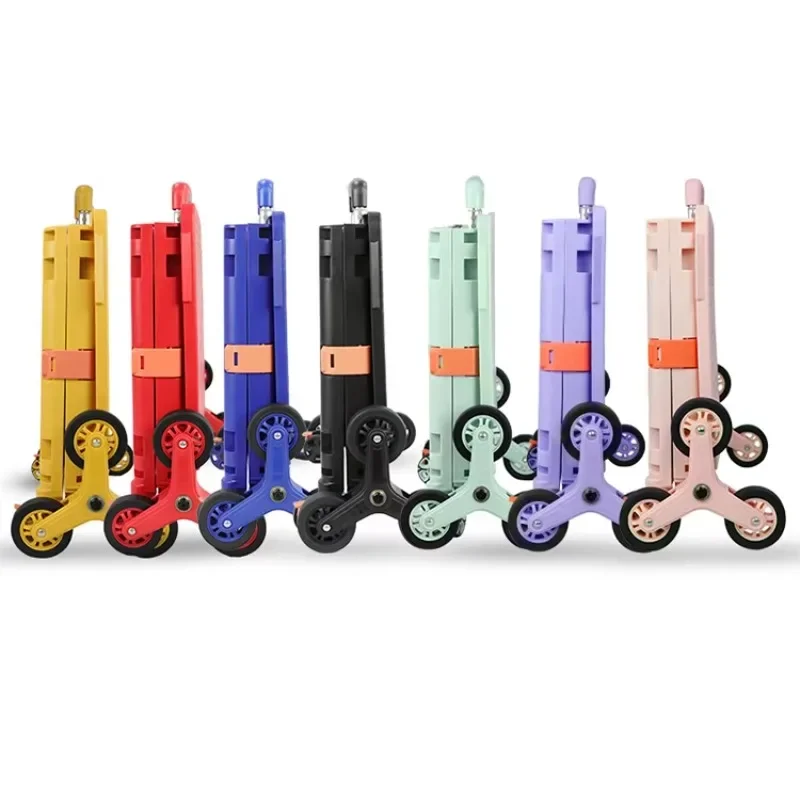 

Folding shopping cart Supermarket seat Hand folding shopping cart Handling trolley