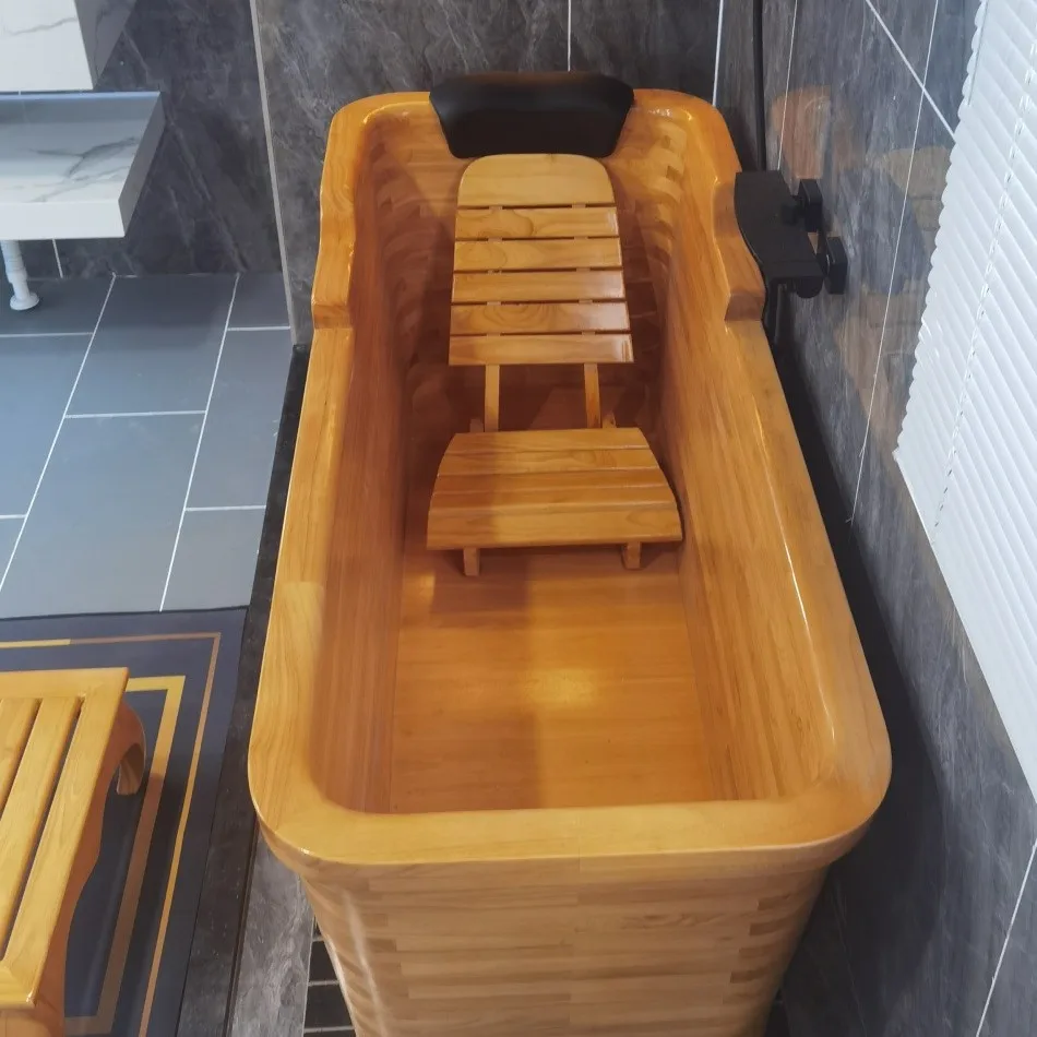 Bed and Breakfast Hotel Beauty Salon Bath Wooden Barrel