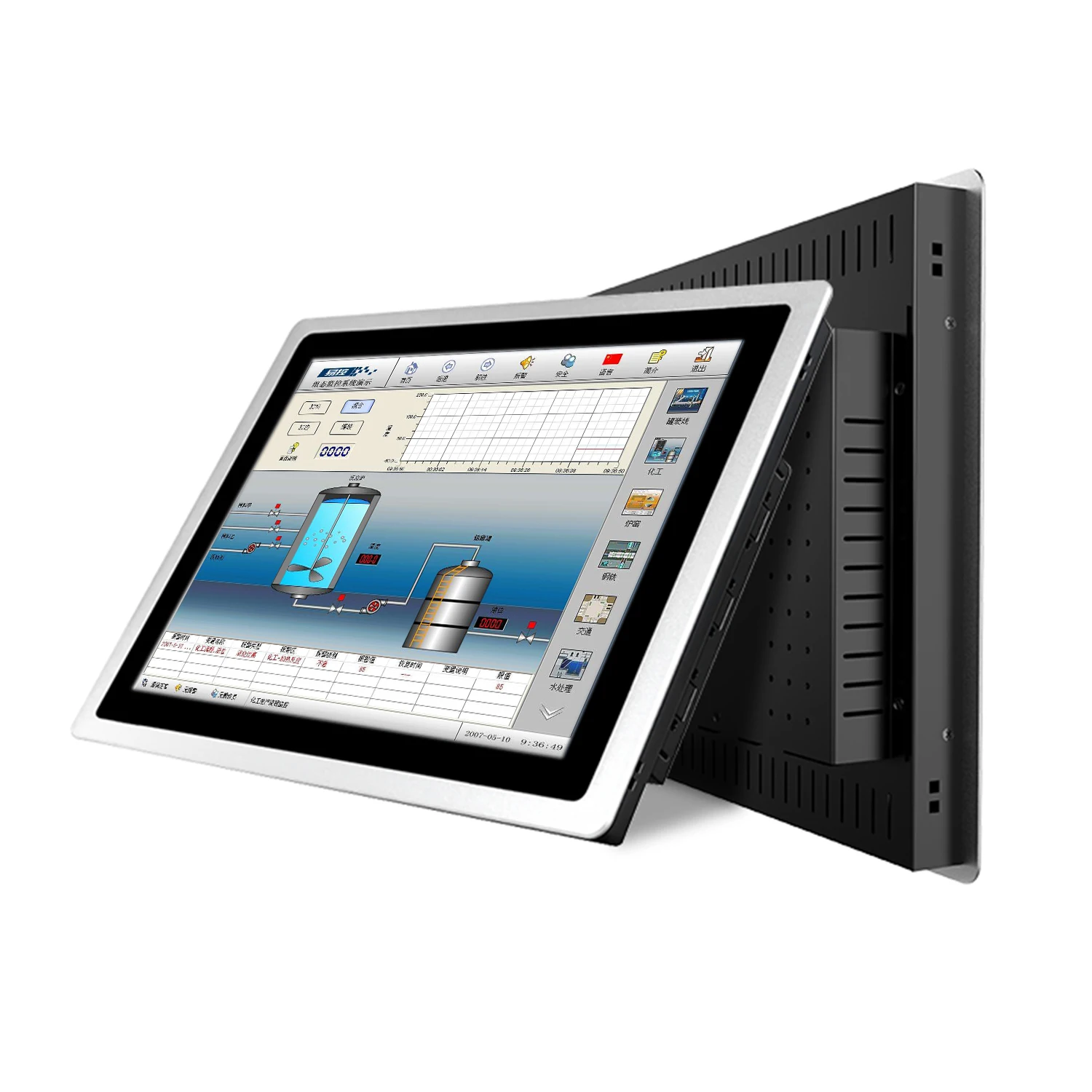 

13.3 15.6 18.5 Inch industrial computer all-in-one pc with capacitive touch screen panel pc built-in wifi for win10 pro 1366x768