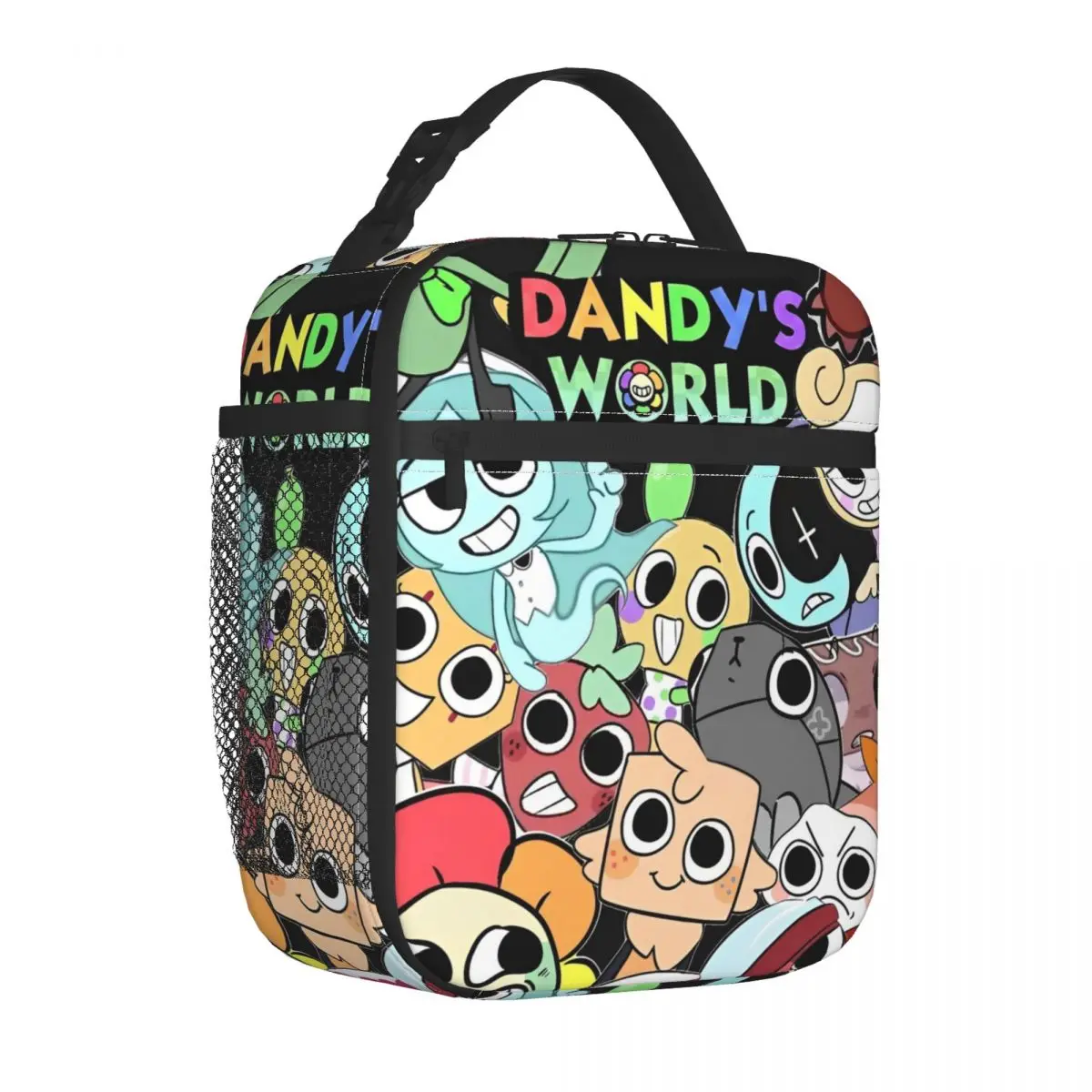 

Dandys World Video Games Insulated Lunch Bag Leakproof Lunch Container Cooler Bag Lunch Box Tote College Travel Men Women