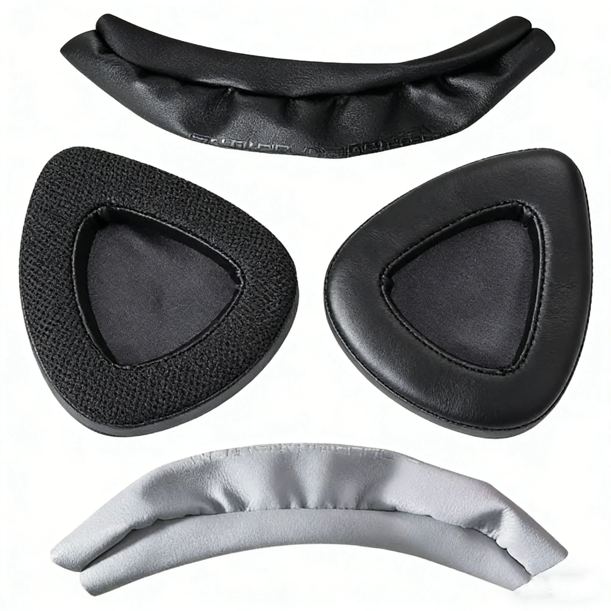 

Head Beam EarPads for ASUS ROG Delta/Prism Gaming Headset Enhanced Comfort Protein Earmuffs,7.1 Surround Sound USB-C Compatible