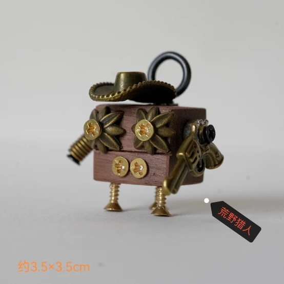 

Special Impulse, Cute Pet Hero Series, Punk Robot Keychain Small Pendant, Bag Jewelry DIY Handmade