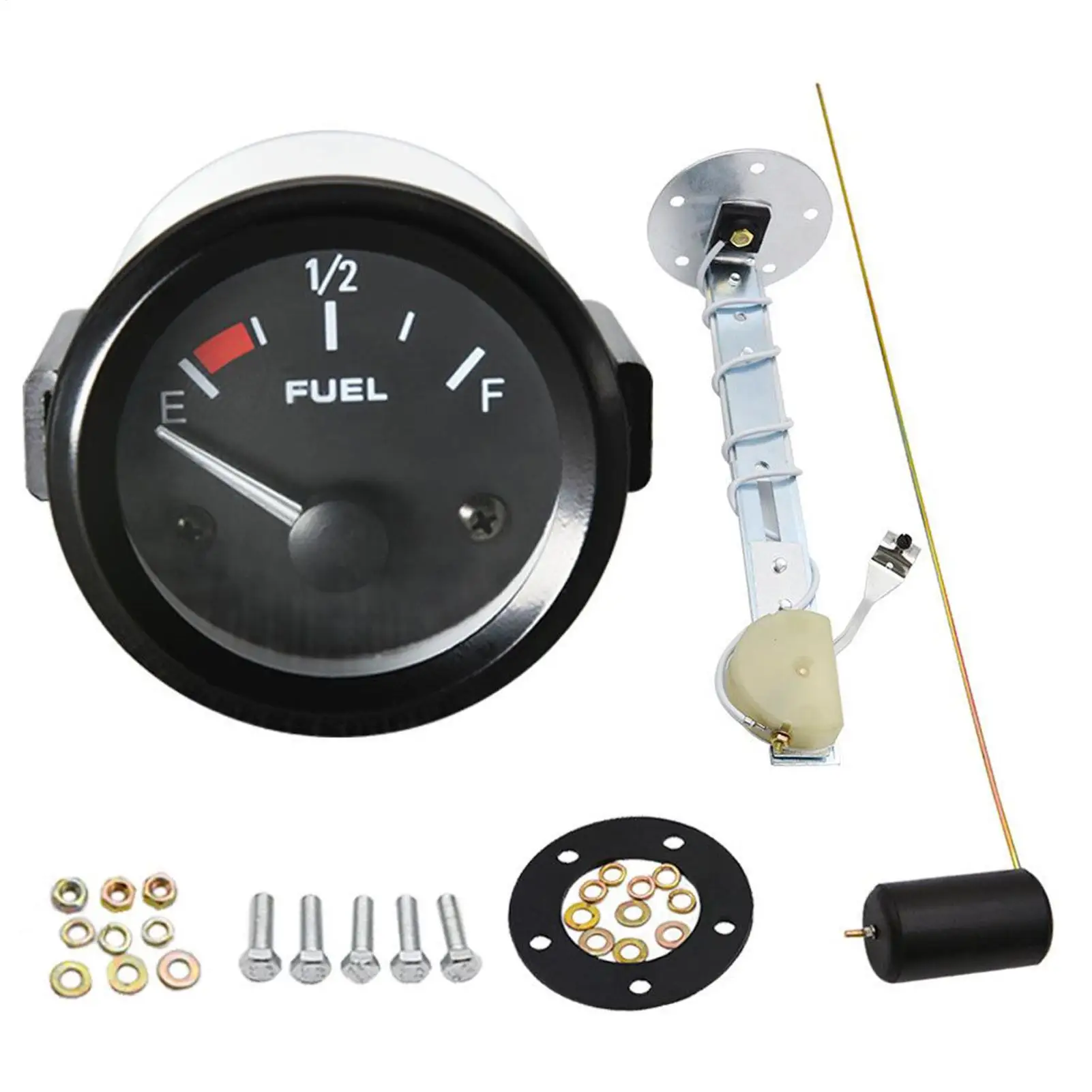 

Датчик уровня топлива для автомобиля с белым светодиодным индикатором, комплект указателей уровня масла для лодок, автомобилей, фургонов, кабриолетов, танков