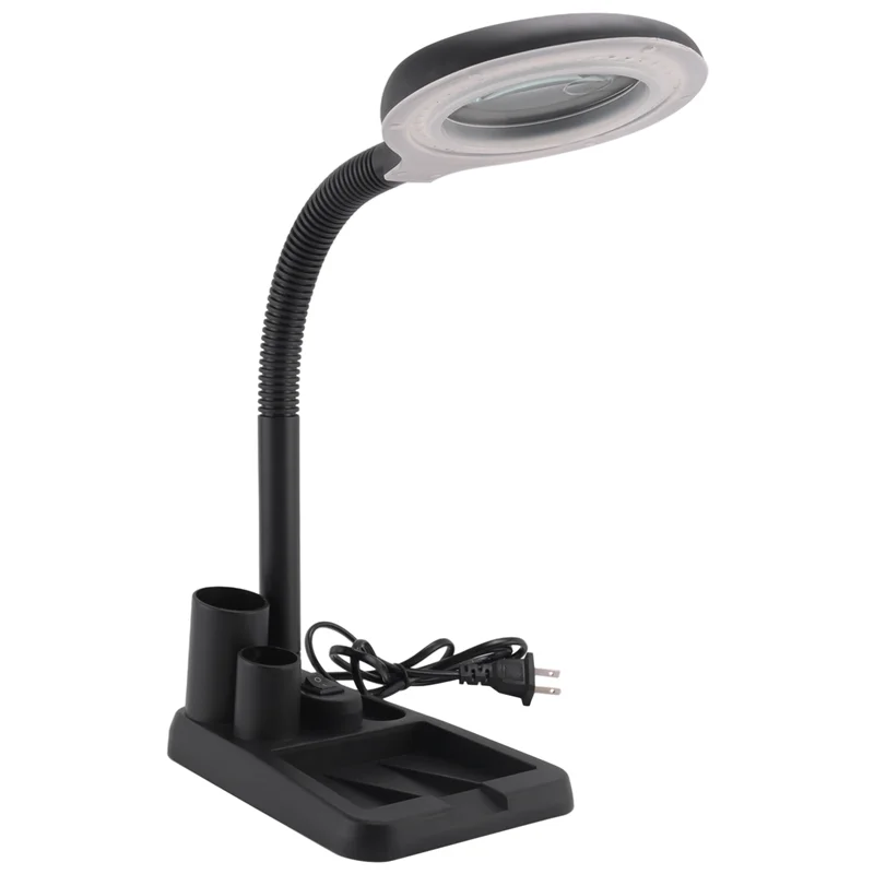 

Efficient LED Magnifying Lamp 5X 10X Magnifier With Light Table And Desk Lamp Floor Stand Adjustable Magnifying Magnifier Glass