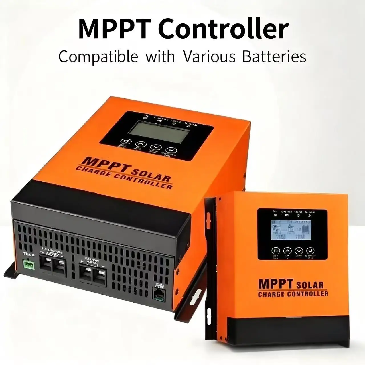 

MPPT Solar Charge Controller 30A 60A 12V 24V 48V 96V Auto Tracking PV Regulator for Lithium Lead-acid Battery