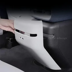 For Xpeng G6 Rear Anti-kick Pad Car Interior Modification Armrest Box Anti-kick Plate Protective Cover Auto Refit Accessories