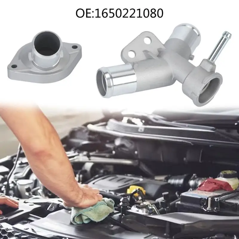 M76E Kühlsystem-Auslassgehäuse-Serviceteil, Aluminium-Anschlusskörper mit Flanschhalterung für Motorreparatur, Wartung und – Detail 9
