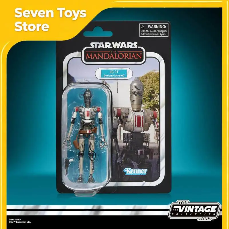 

3.75-Inch The Vintage Collection Star Wars The Mandalorian Ig-11(Nevarro Marshal) Action Figure Toy Collect Model Birthday Gift