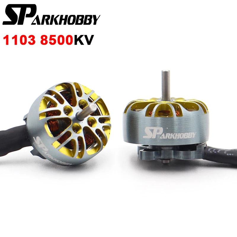 SPARKHOBBY XSPEED 1103 8500KV 2~3S Lipo Brushless Motor 9N12P 1.5mm Shaft For Gemfan 65mm HQprop 65mm Propeller Tinywhoop Drones