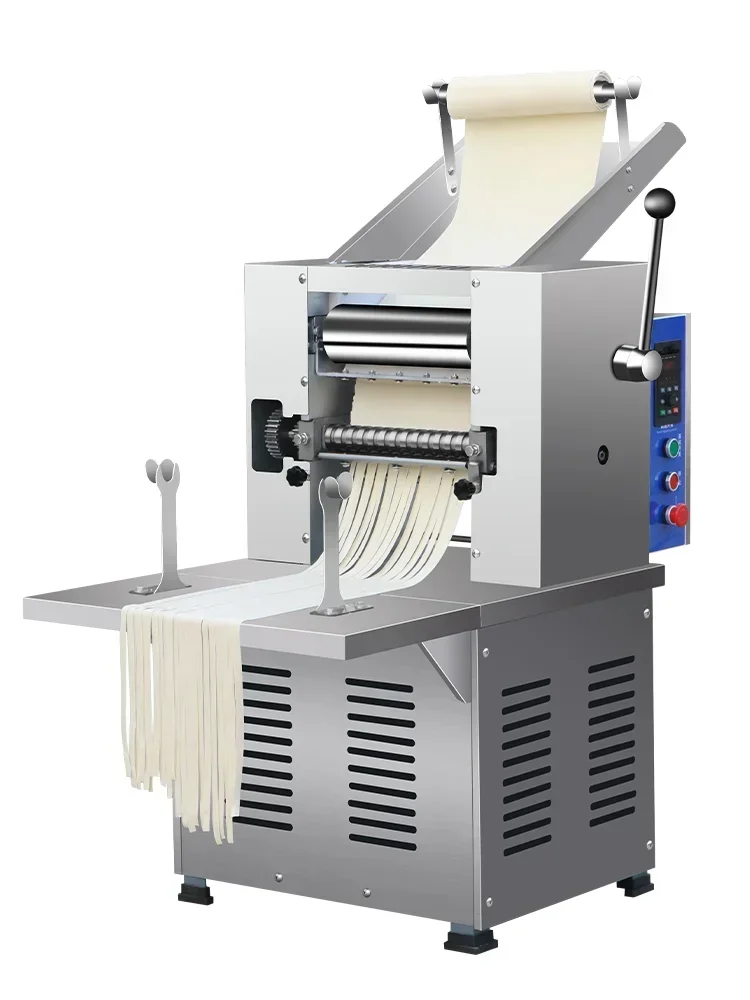 Desktop 220v Electric Noodle Makers Silent High Speed Dough Press Commercial Noodle Machine Large Multifunctional Cutting Kneadi