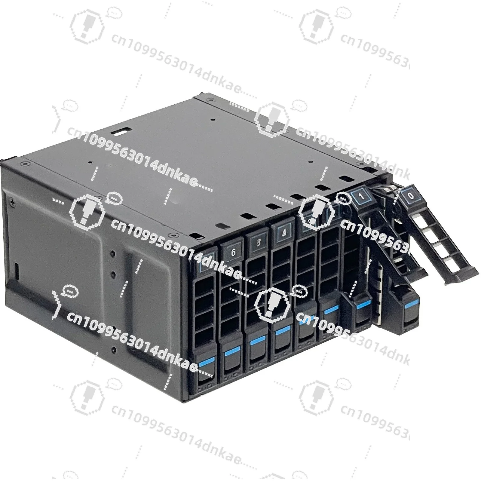 2.5 Inch 8-disk NVMe U.2 SSD Hard Disk Cage Hot-swappable Module Chassis 2 Optical Drive Installation