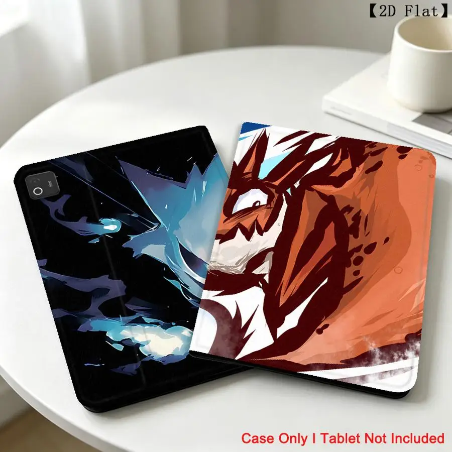 With Pencil Holder Case for Xiaomi Redmi Pad SE K Pad 8.8 9.7 12.4 Inch Pad 6s Pro 7 Ultra Pad 5 6 7 8 Pro Funny Gengar Pokemons