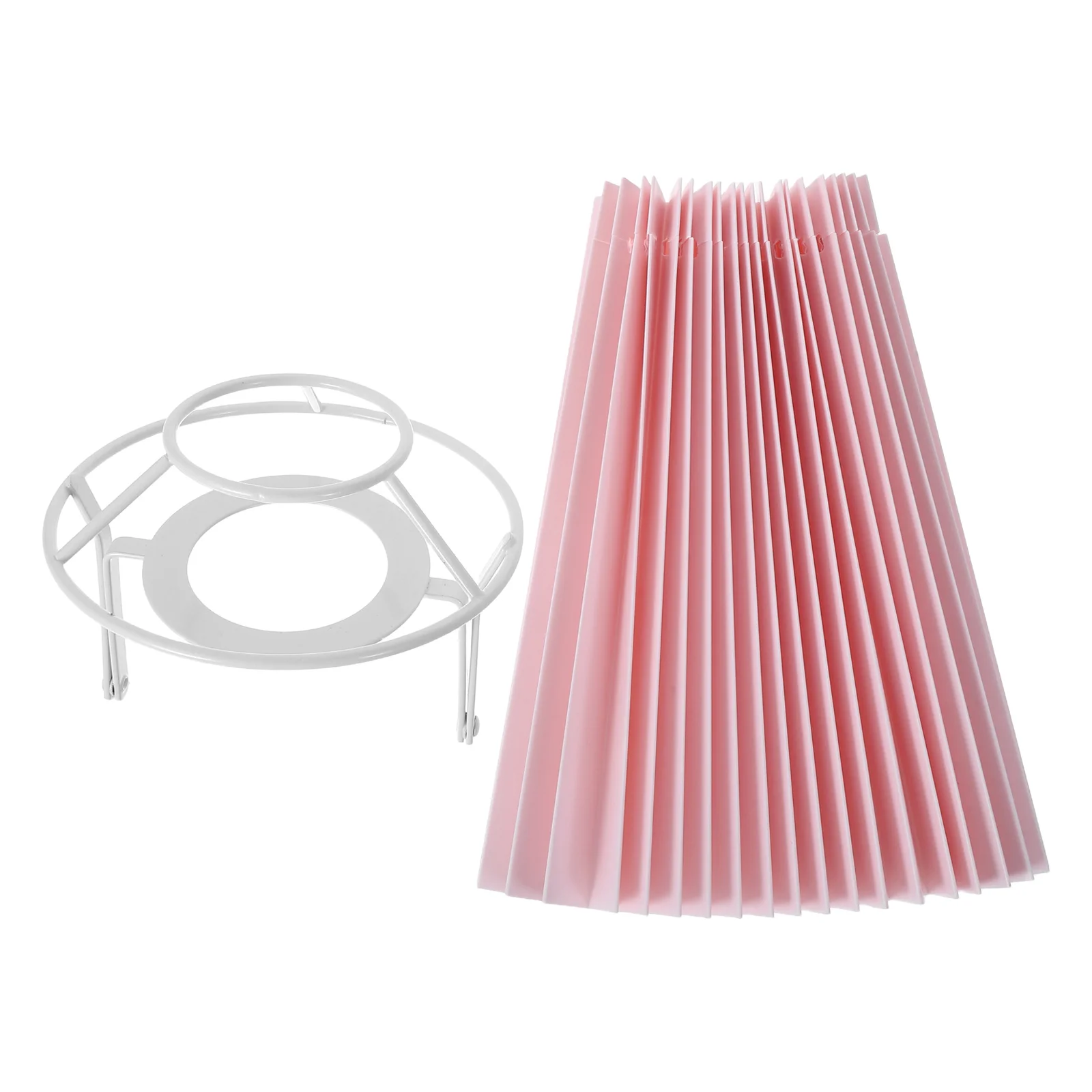 

Fabric Pleated Lampshade Tabletop Shades Cloth Cover Covers Replacement Accessories