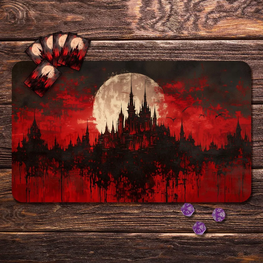 MTG Playmats - Vampire Citadel Custom Playmat, 24