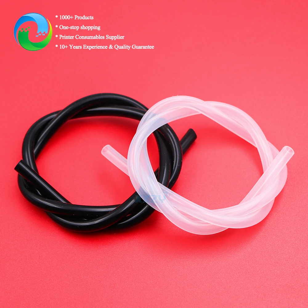5m/lot Corrosion Resistant Eco Solvent Printer Silicone Tube for Inkjet Printer UV Machine Soft Hose