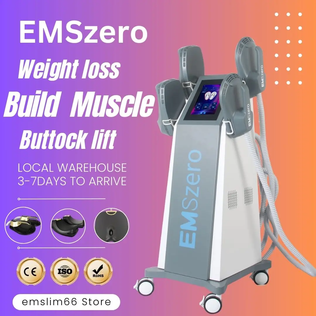 EMSZero Machine 15 Tesla Professional 6500w NEO Body scultping EMS Electromagnetic Stimulate Muscle Muscle Toning