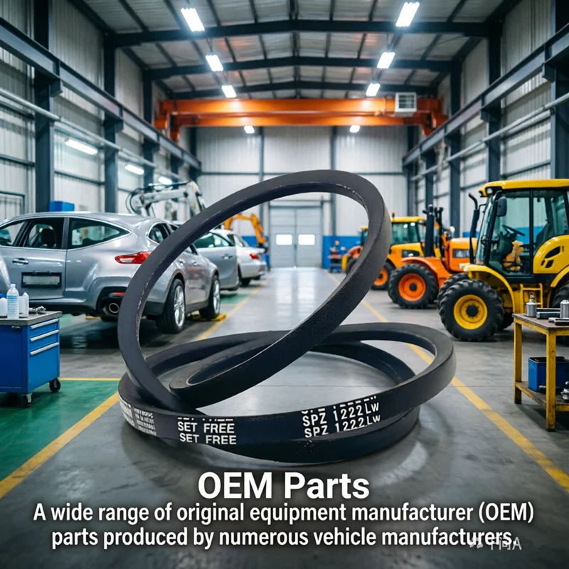 High-Speed Oil Resistant SPZ637 SPZ630/3V250 SPZ650 SPZ655 SPZ662 LW Narrow V-Belt Mechanical Transmission Belts