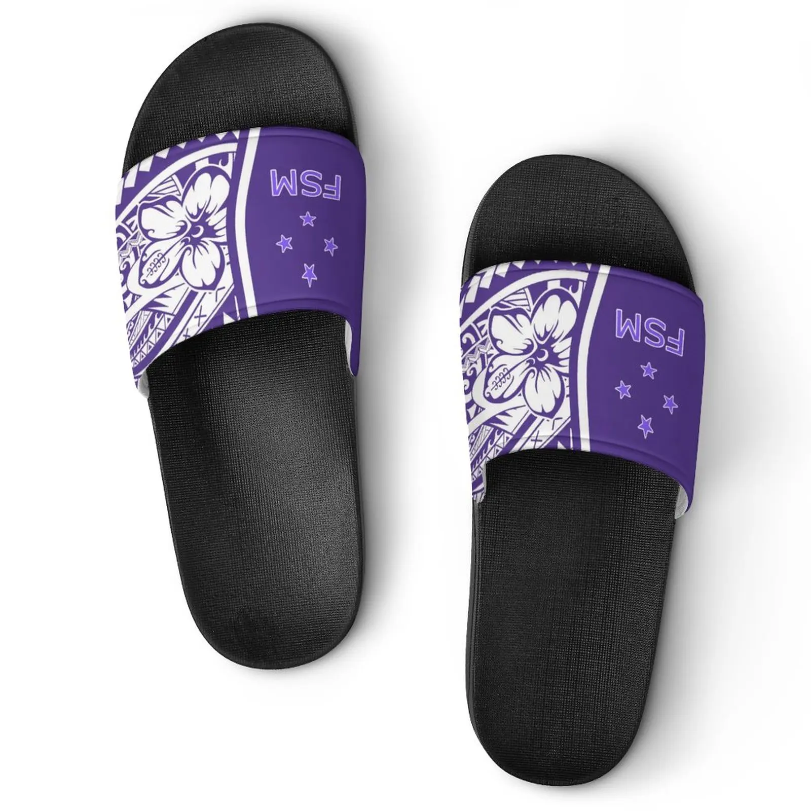 

Домашние тапочки для взрослых с новым принтом, модные дизайнерские тапочки, полинезийские традиционные племенные женские мужские пляжные сандалии, Тапочки