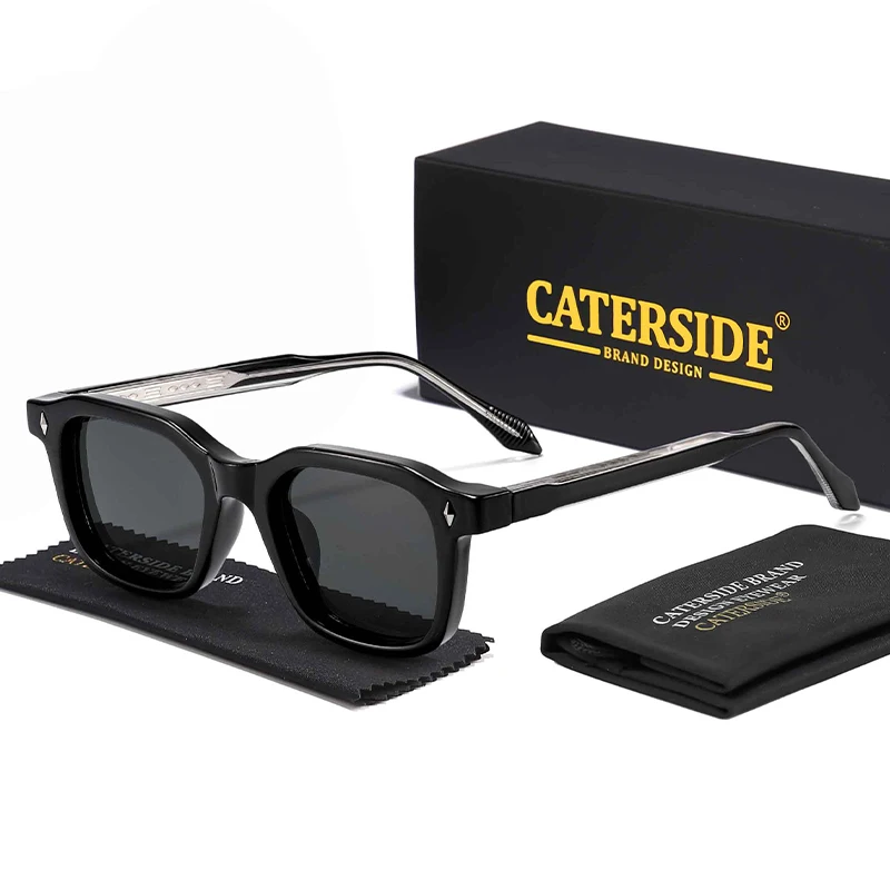 CATERSIDE Mode Einfache Männer Sonnenbrille Hohe Qualität Marke Design Sonnenbrille Frauen Party Im Freien Urlaub Reise Brillen – Detail 8
