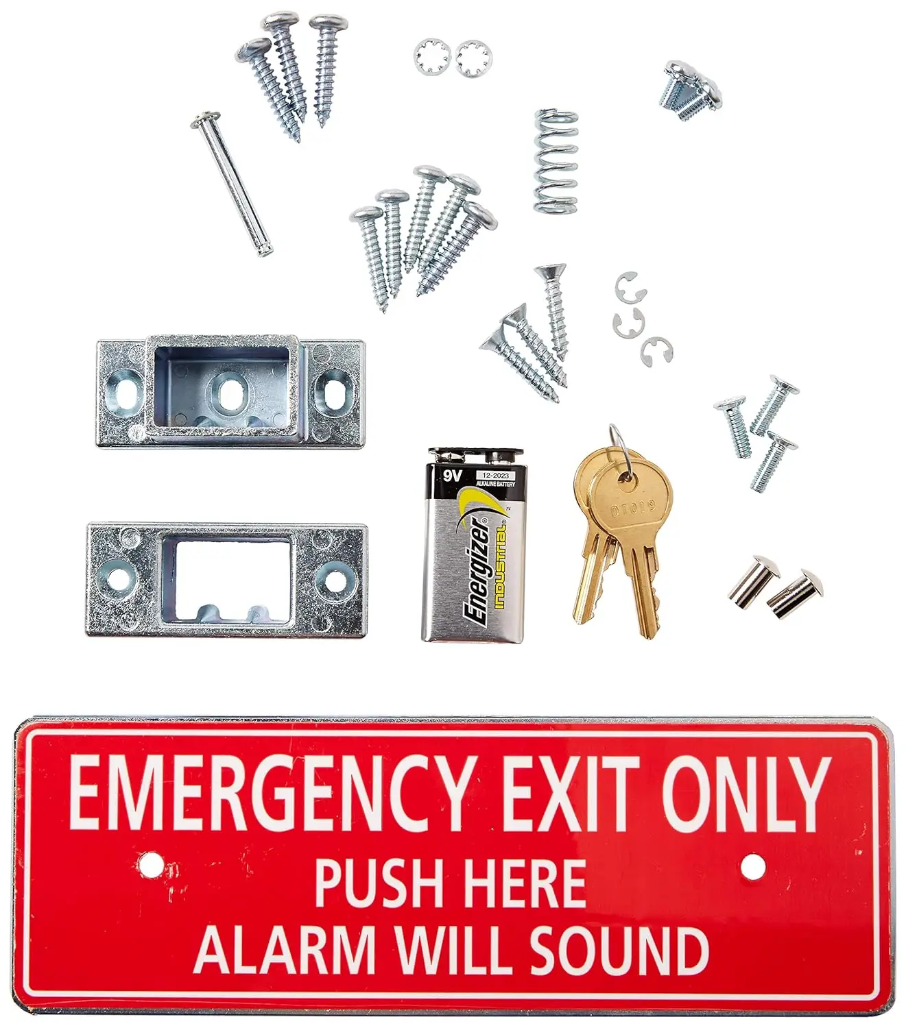 ECL-230D Emergency Door Exit Alarm, Silver