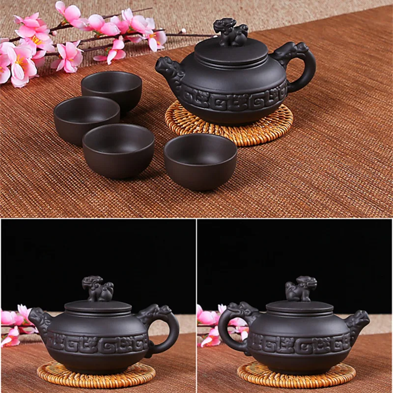 Yixing Purple Clay Pot, Pure Handmade Tea