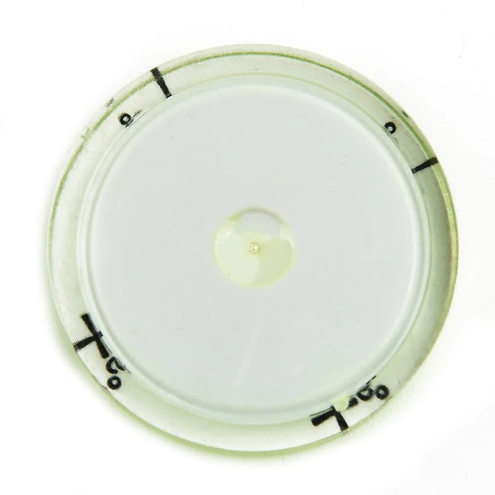 2PCS Universal-Mini Bubble Level 32×7mm Precision-Bubble Level Round Circular Measuring Acrylic Bubble Level Tool Accessories