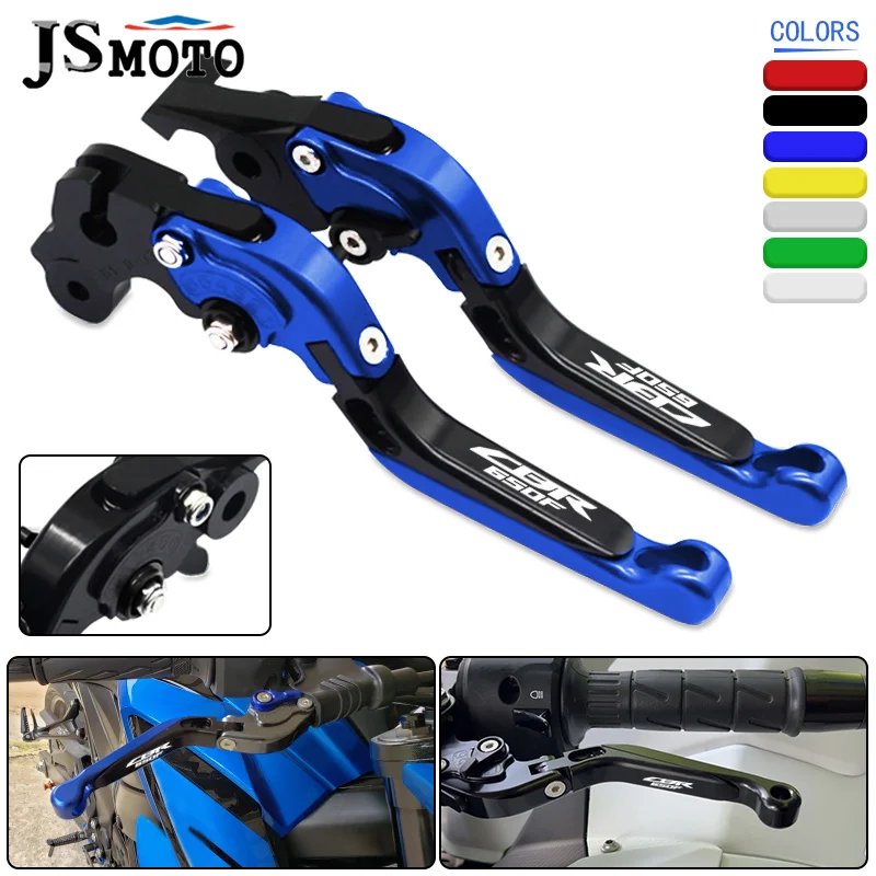 

NEW Motorcycle Folding Extendable Brake Clutch Levers For Honda CBR650R CBR650F CBR 650R 650F CBR650 R F CNC Handles Adjustable