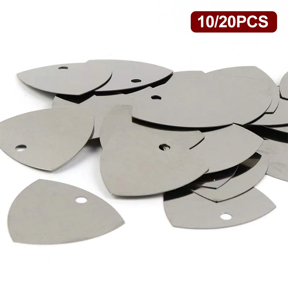 10/20pcs Metal Pry Opening Tools Metal Guitar Picks for iPhone Samsung Tablet Mobile Phone LCD Screen Disassemble Repair Tools