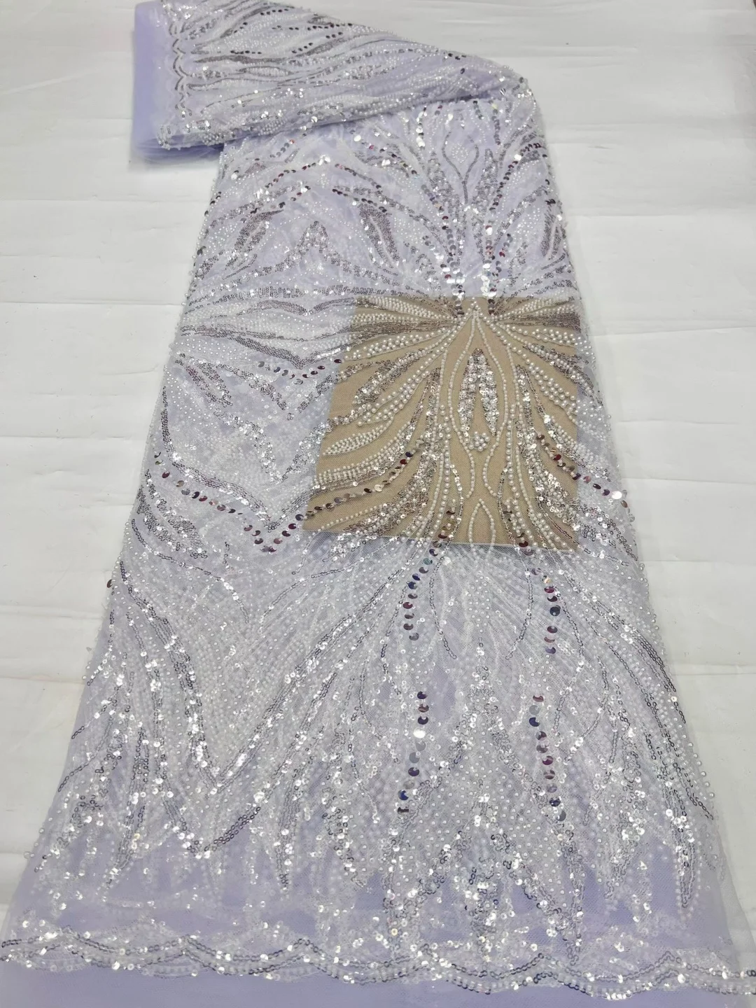 Embroidery Net Dress - 5 Yards African Nigerian 2026 High-Quality