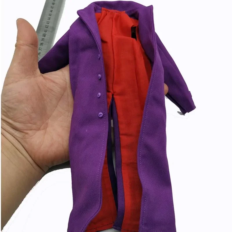 

Фиолетовая мужская ветровка-пальто в масштабе 1/6 для моделирования, для 12-дюймовых фигурок Phicen Tbleague