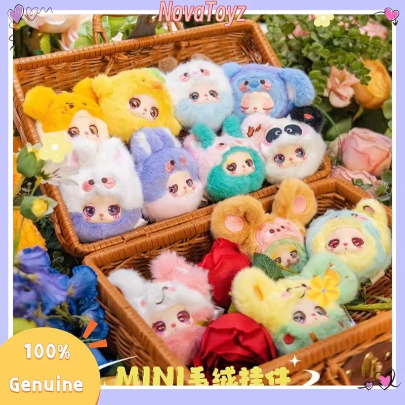 

Baby Three Liila Garden Tea Party Series Genuine Mini Blind Box Caja Ciega Vinyl Toy Cute Kawaii Doll Pendant Desktop Decoration