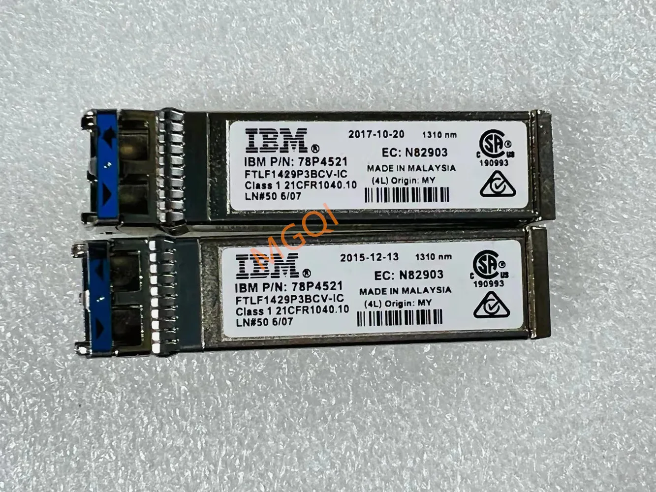 IBM 16G SFP Sợi Adapter/FTLF1429P3BCV-IC/78P4521/N82903 Ibm 16G 1310nm 10Km Sfp/ibm Sfp/16Gb Quang Đơn Thu Phát