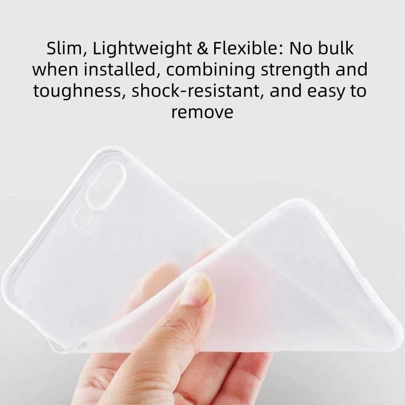 10 قطعة لينة شفافة ماتي فارغة نقل الحرارة ثلاثية الأبعاد التسامي طباعة فليم جراب هاتف كامل التفاف غطاء مخصص مع حماية الكاميرا