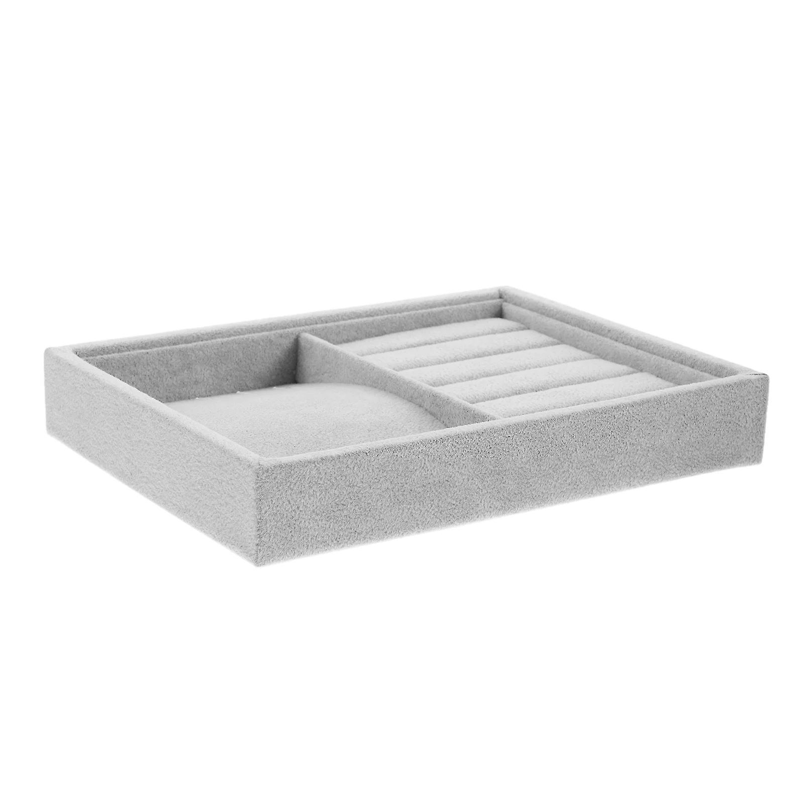 

Jewelry Storage Box Velvet Tray Eyewear Display Stackable ganizer Sunglasses Glasses Necklace Earring Ring Holder