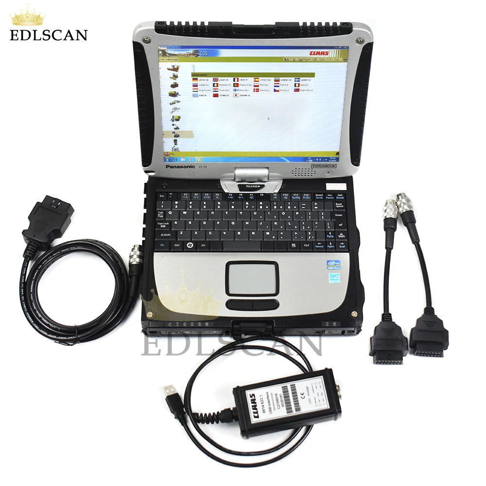 

Diagnostic tool For Claas CDS 7.5 Diagnostic System [Update 9.2021] +LMT license for multi-PCs with CF19/CFC2 laptop