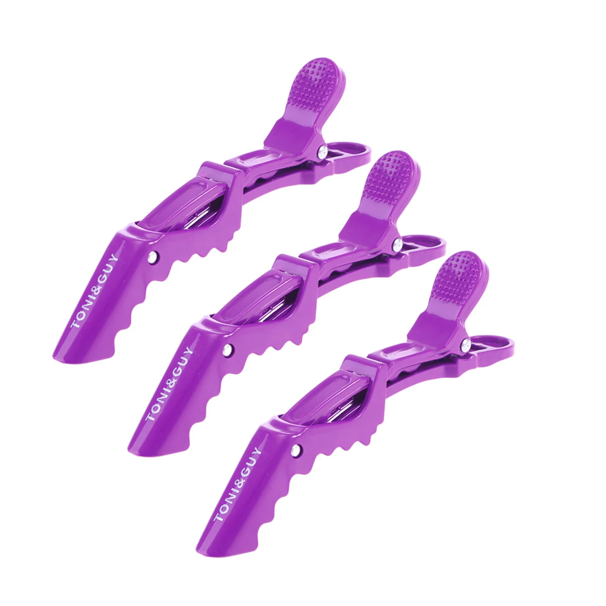 

6 Pcs Hair Clips Professional Sectioning Clips Salon Alligator Haircut Accessories Hairgrips for Women Girls (Purple)