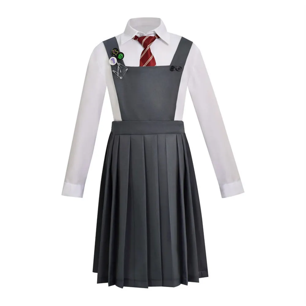 

Cossky Musical Cosplay Matilda Costume Children Kids Shirt Dress Suits Halloween Carnival Party Costume